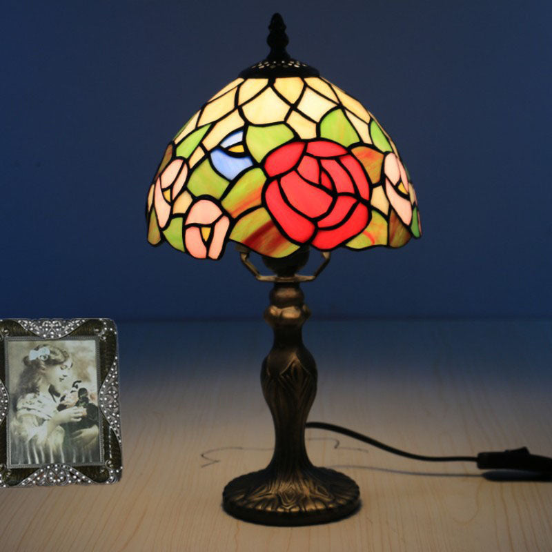 Resin Glass Umbrella Shape Table Lamp