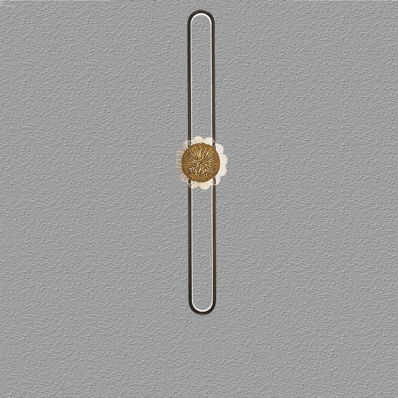 Full Copper Ring Design Wall Lamp
