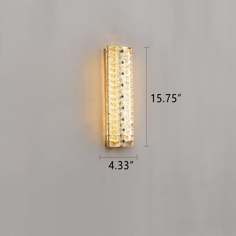 Crystal Strip Design Wall Lamp
