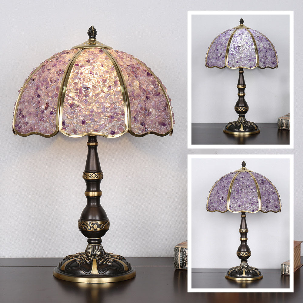 Umbrella Half Circle Full Table Lamp