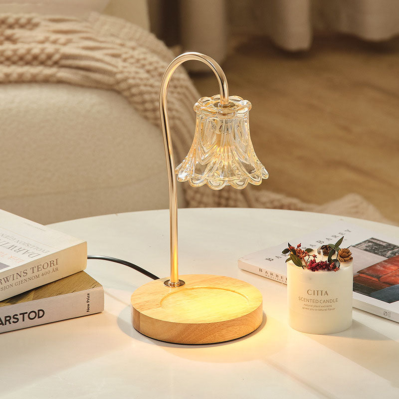 Solid Wood Lily Valley Table Lamp