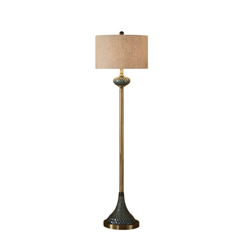 European Luxury Plate Ceramic Floor Lamp