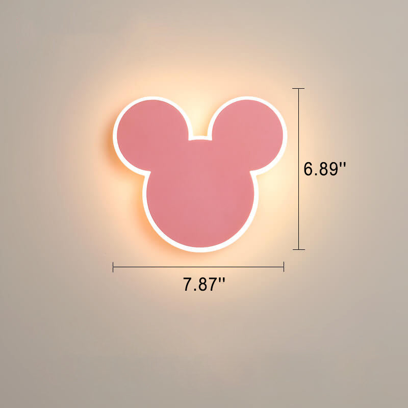 Cartoon Mouse Rabbit Wall Lamp