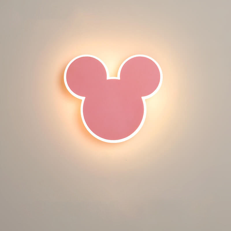 Cartoon Mouse Rabbit Wall Lamp