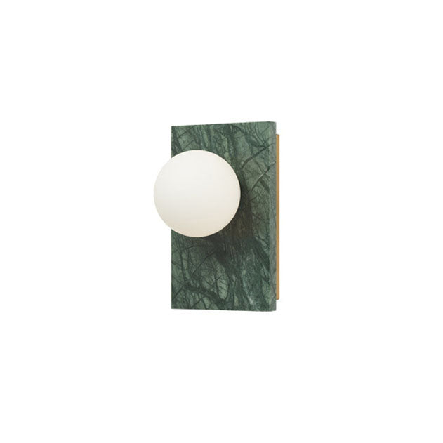 Marble Square Glass Ball Wall Lamp