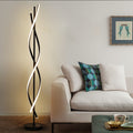 Minimalist Spiral Floor Lamp