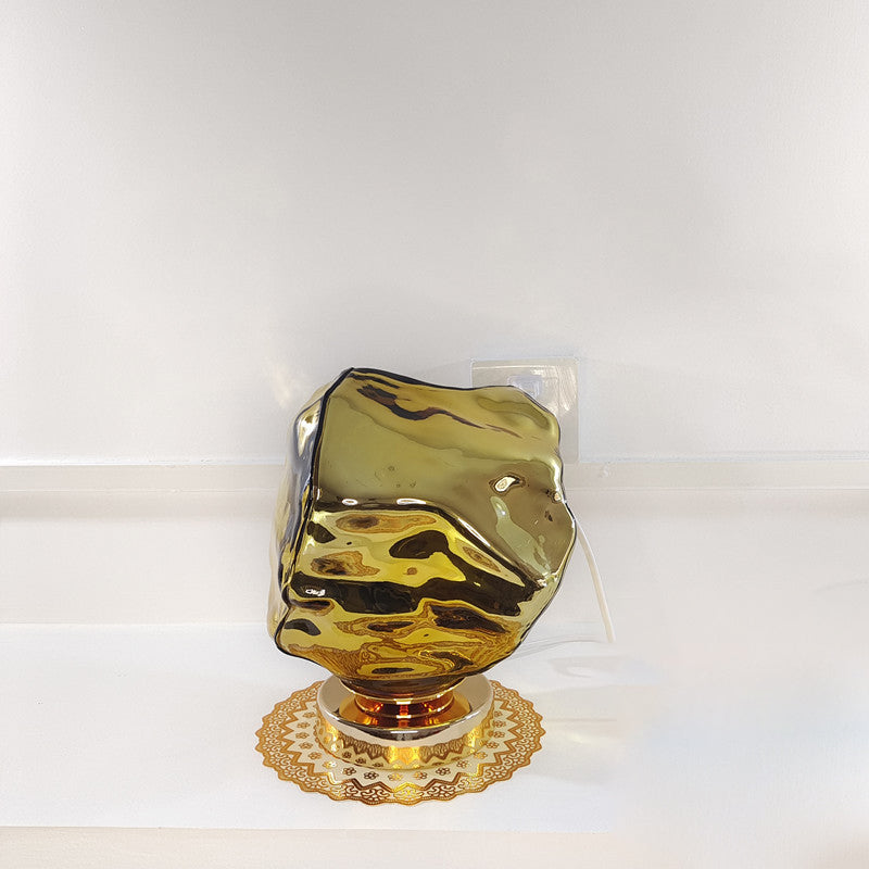 Glass Lava Design Bedroom Table Lamp