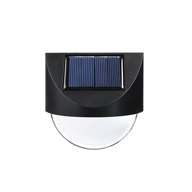 Square Half Round Acrylic Outdoor Light