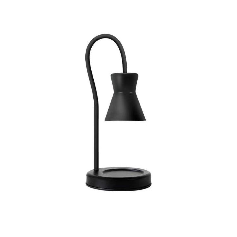 Metal Hourglass Lampstand Melting 2-Light Table Lamp