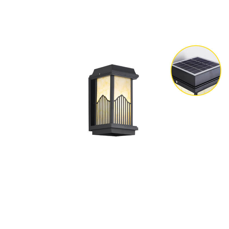 Aluminum Rectangular Column Outdoor Light