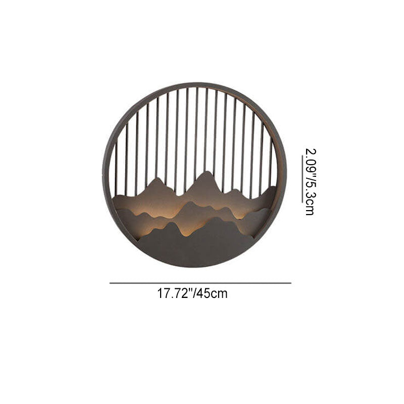 Round Mountain Stainless Steel Outdoor Light