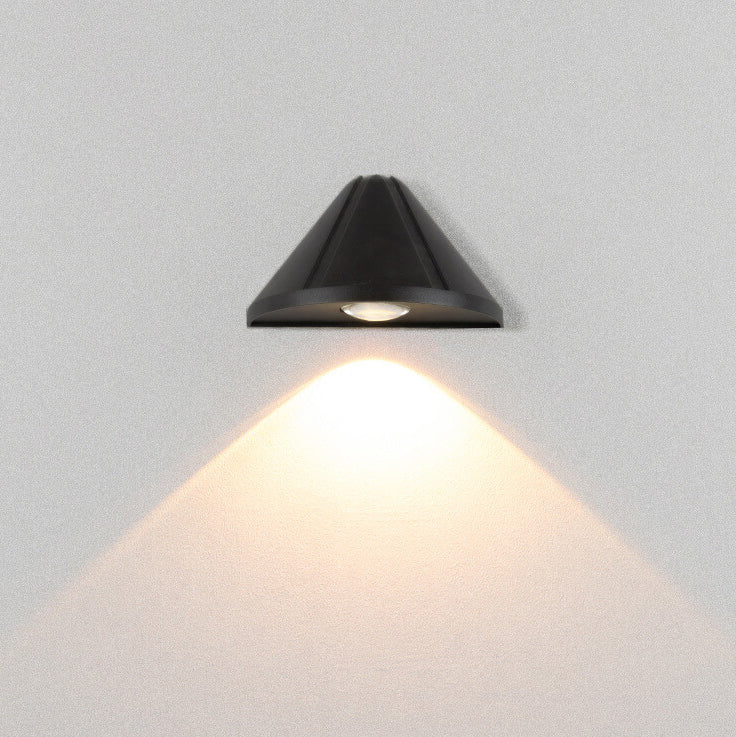 Triangle Cone Aluminum Lens Outdoor Light