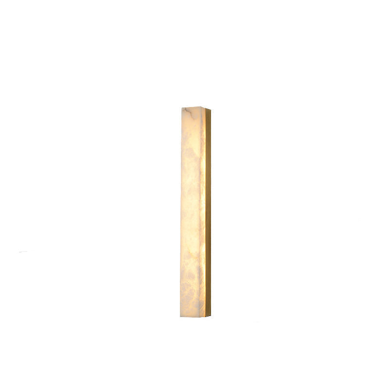Strip Copper Marble Living Wall Lamp