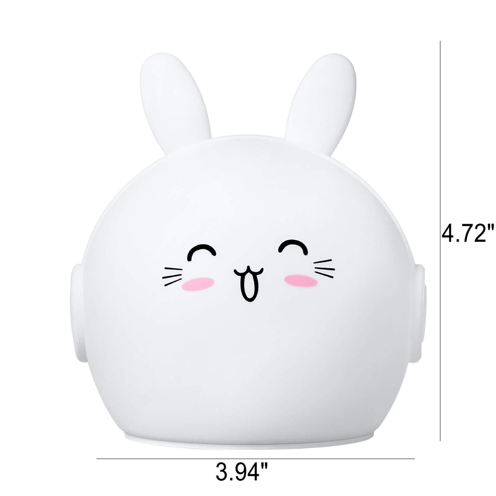 Cartoon Deer Rabbit Silicone Table Lamp