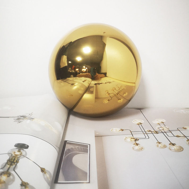 Meteorite Semicircle Metal Bedroom Wall Lamp