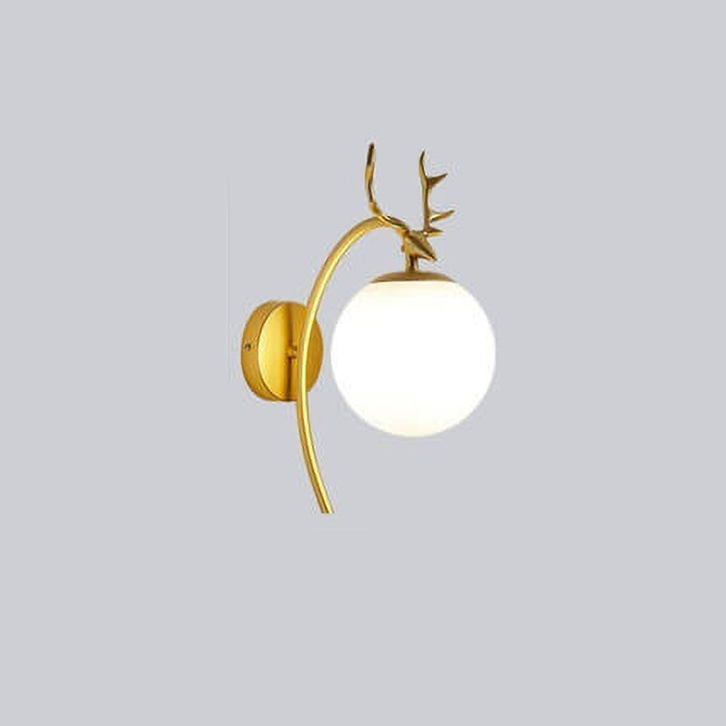 Iron Antler Global Glass Wall Lamp