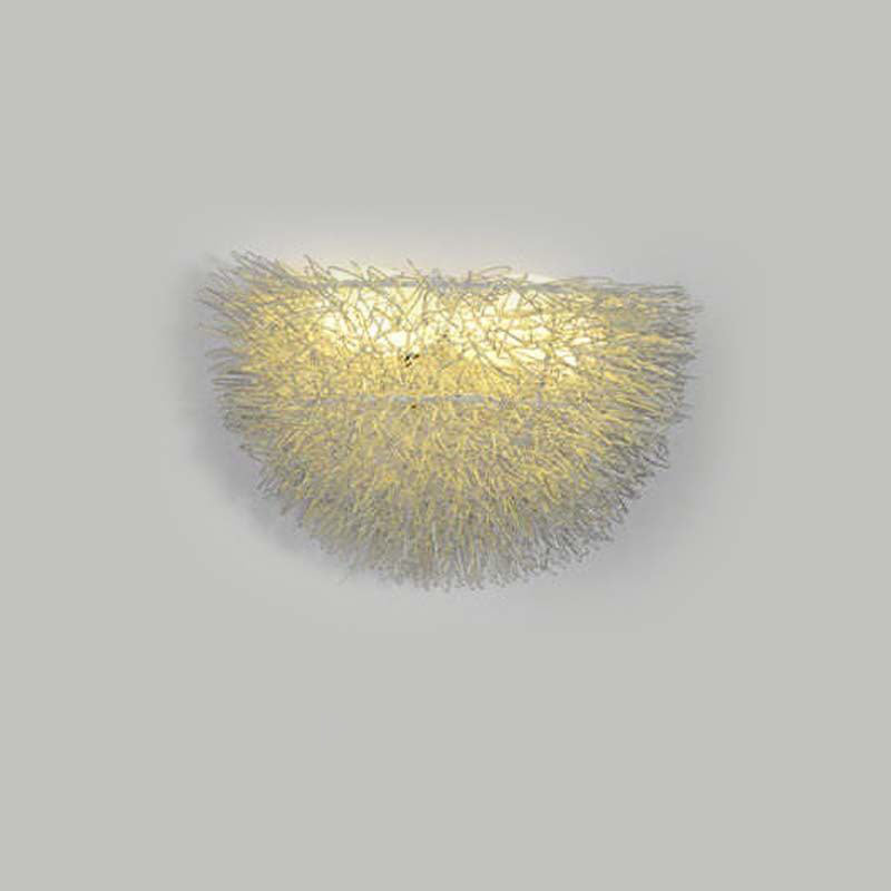Aluminum Bird's Nest Living 3-Light Wall Lamp