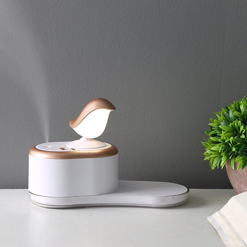 Wireless Rechargeable Humidifier Night Table Lamp