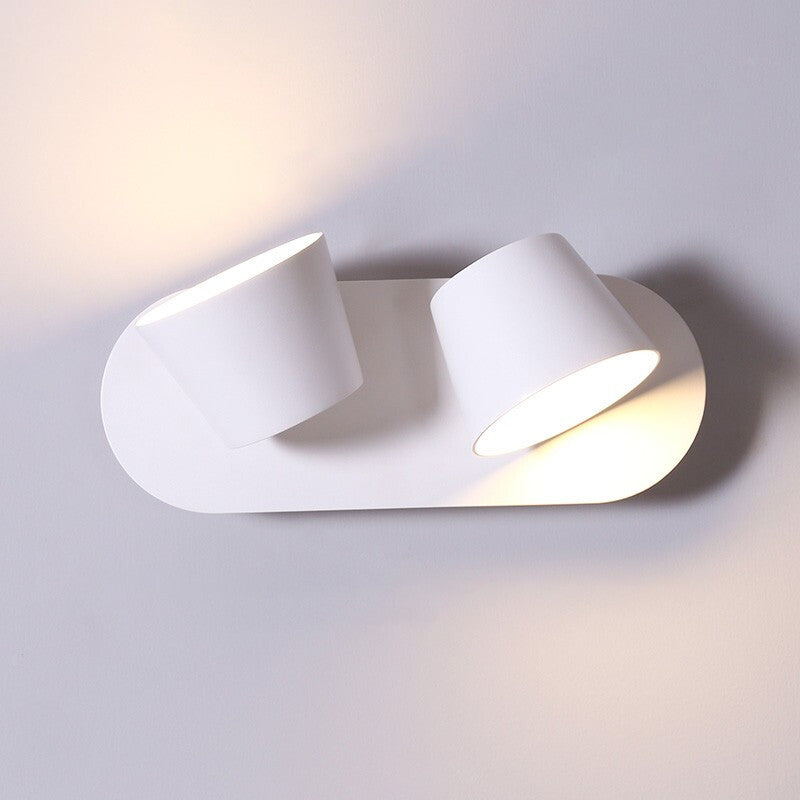 Dome Frosted Rotatable Aluminum Wall Lamp
