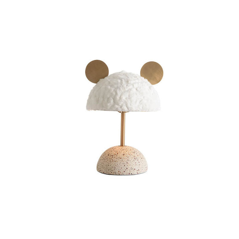Mouse Plush Terrazzo Hardware Table Lamp