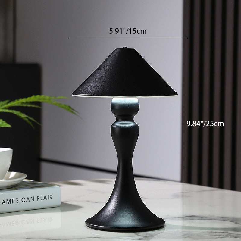 Conical Hardware Bedroom Table Lamp