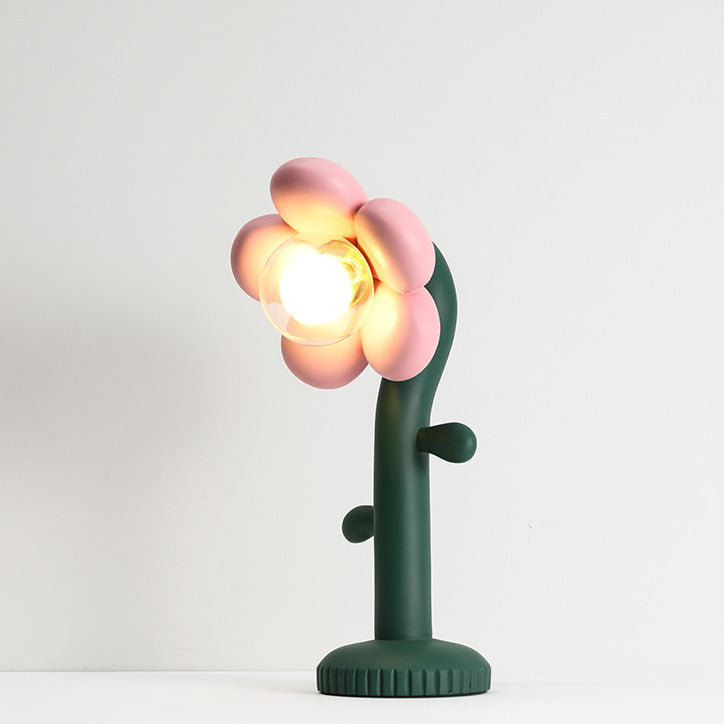 Floral Greenery Table Lamp