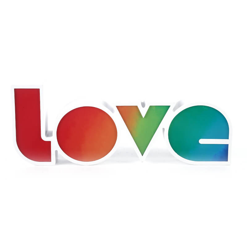 LOVE Letters Wedding Valentines Table Lamp