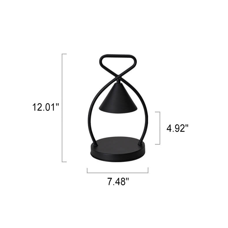 Geometric Iron Melting Wax Table Lamp