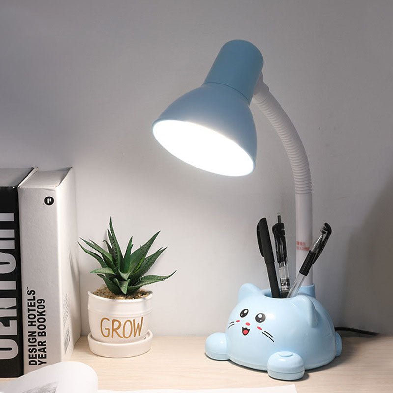 Cartoon Cat Student Eye Table Lamp