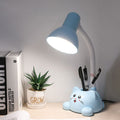 Cartoon Cat Student Eye Table Lamp