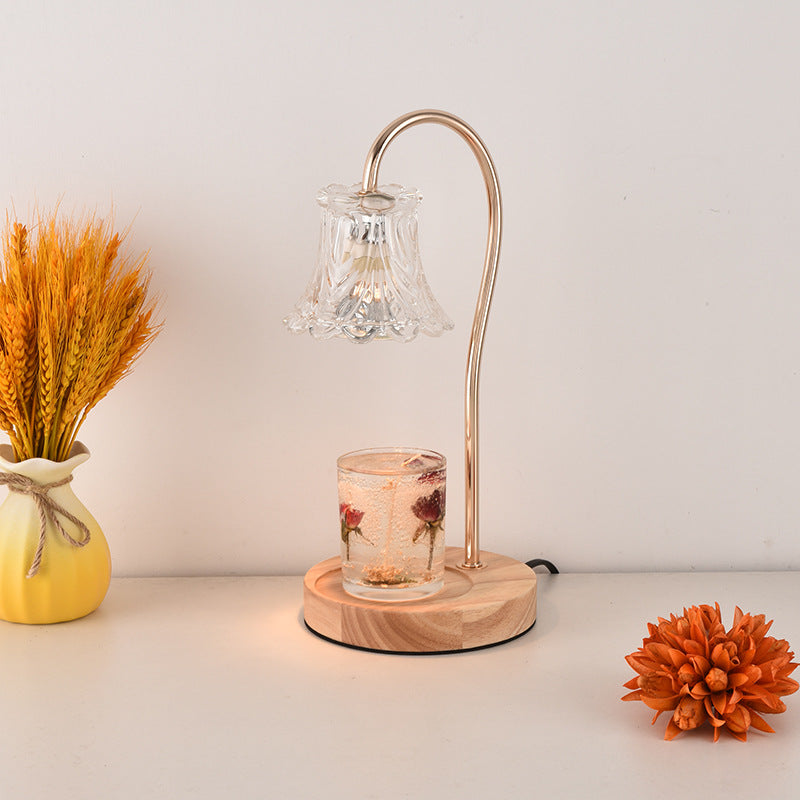 Classical Bellflower Melting Wax Table Lamp
