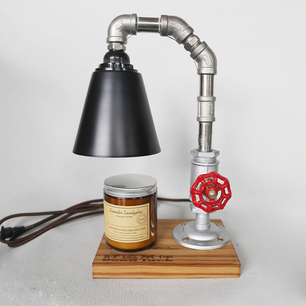 Plumbing Stainless Steel Aroma Table Lamp