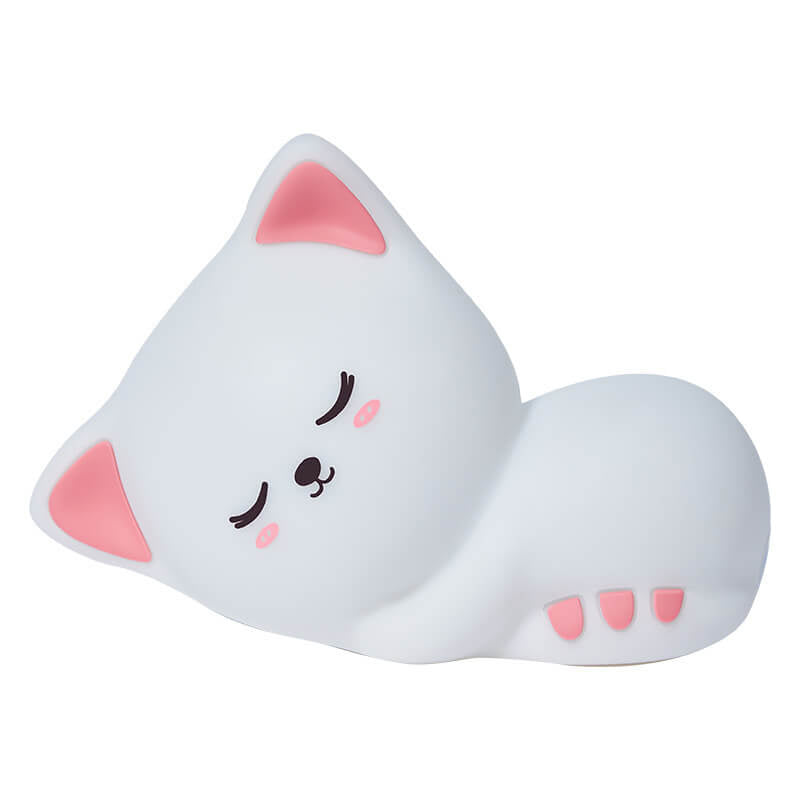 Cat Night Silicone Clapping Table Lamp