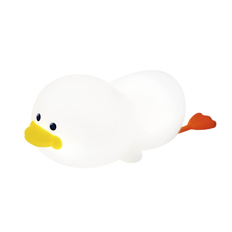 Cute Duck Silicone Rechargeable Table Lamp