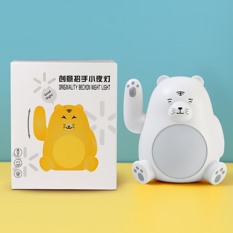 Tiger Silicone Rechargeable Pat Night Light