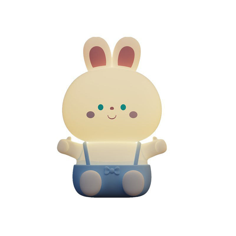 Cartoon Rabbit Silicone Rechargeable Table Lamp