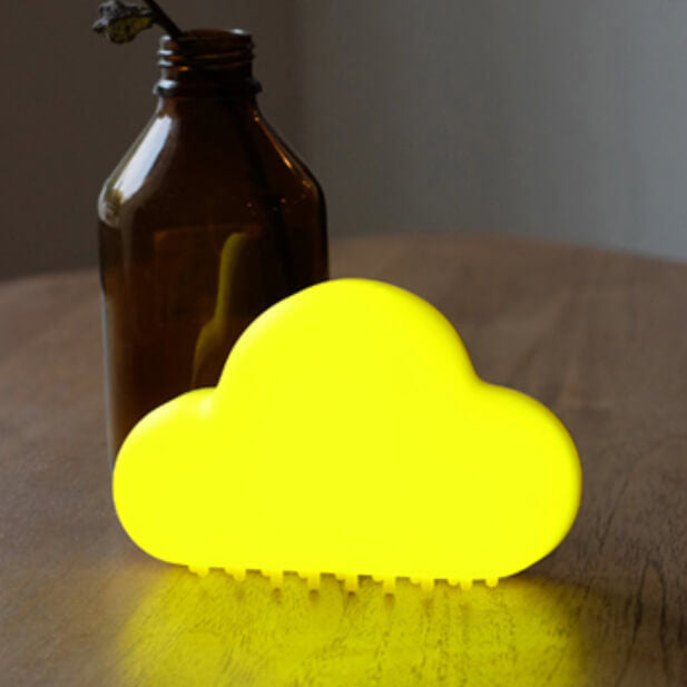 Cloud Plastic Rechargeable Sound Floor Lamp