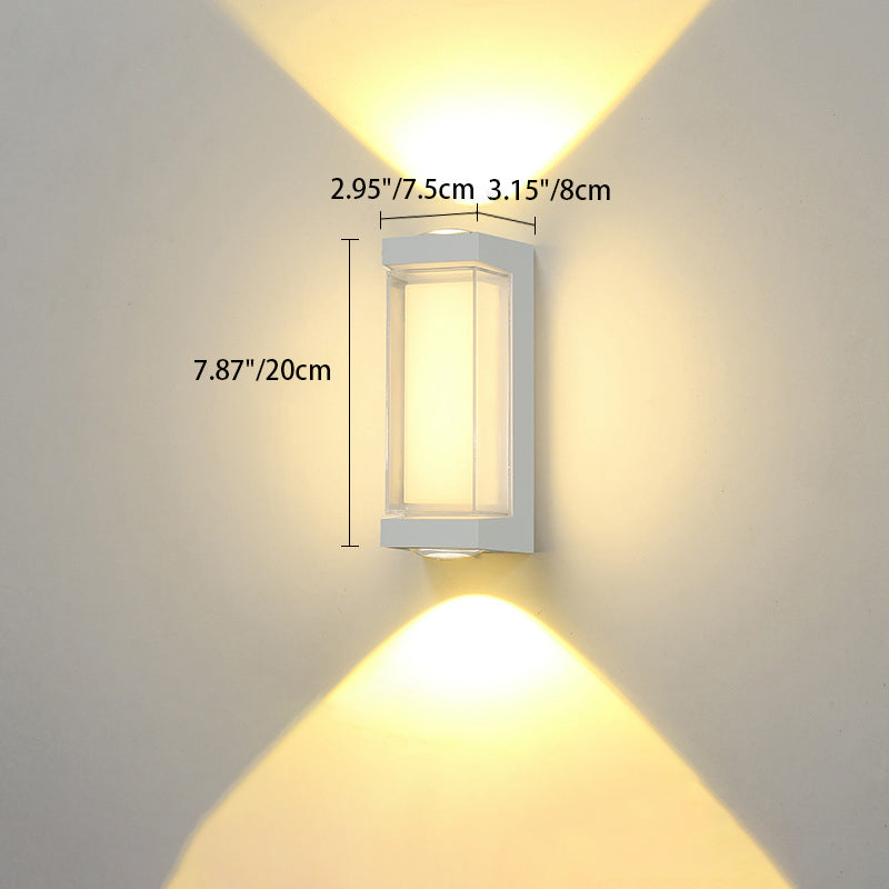 Aluminum Up Down Luminous Outdoor Light