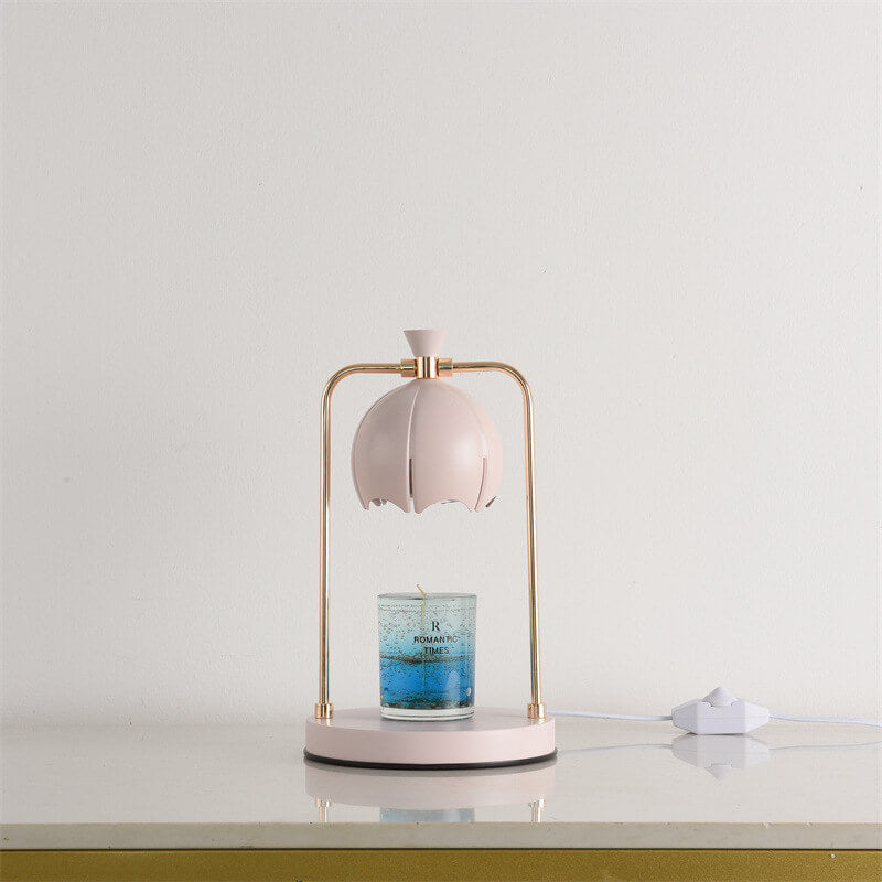 Orchid Metal Aromatherapy Melting Table Lamp