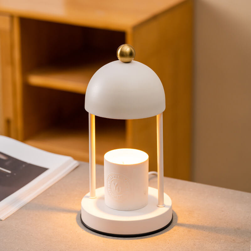 Iron Dome Melting Wax 2-Light Table Lamp