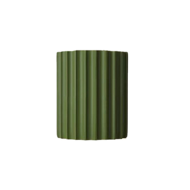 Resin Half Column Hallway 2-Light Wall Lamp