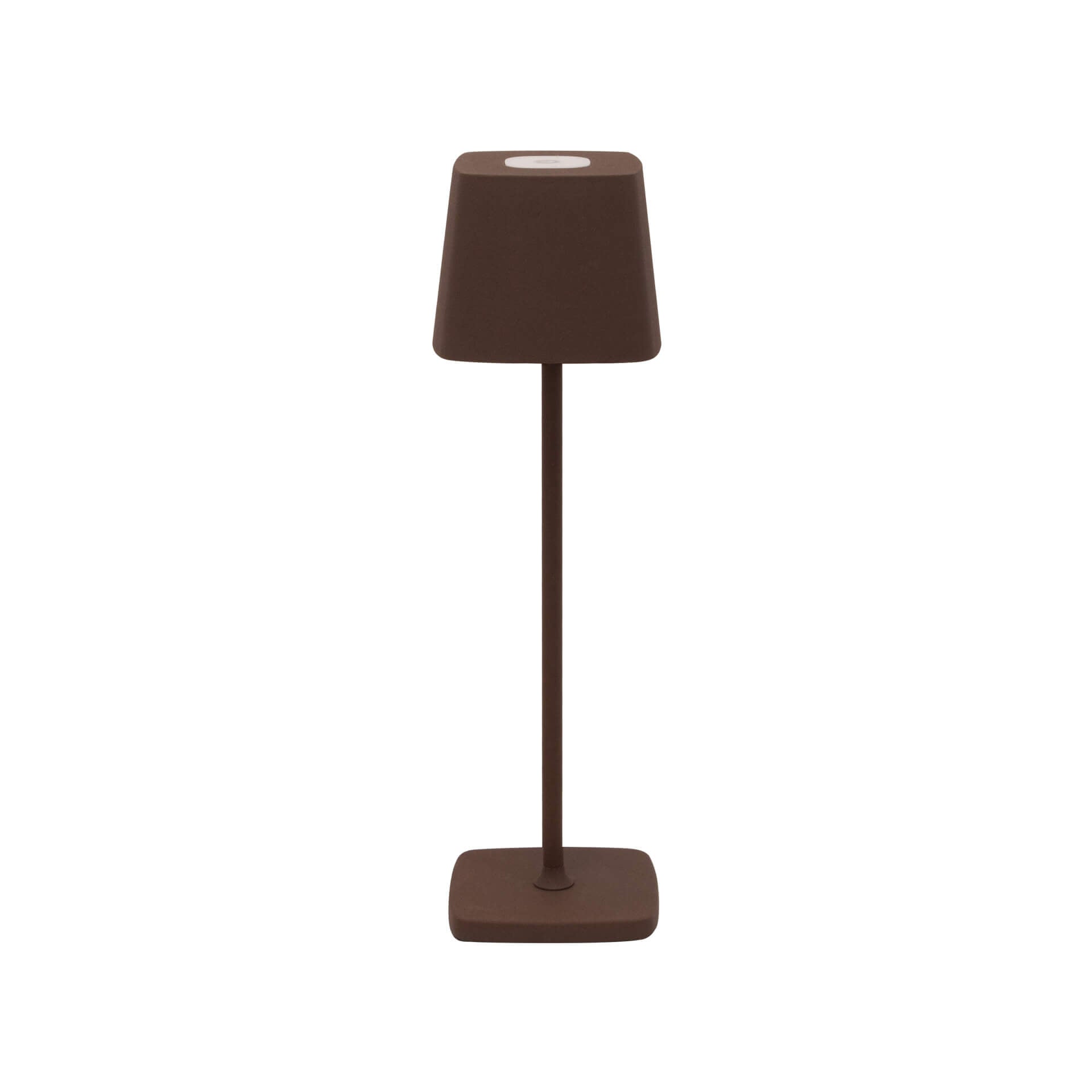 Square Solid Color Aluminum Table Lamp