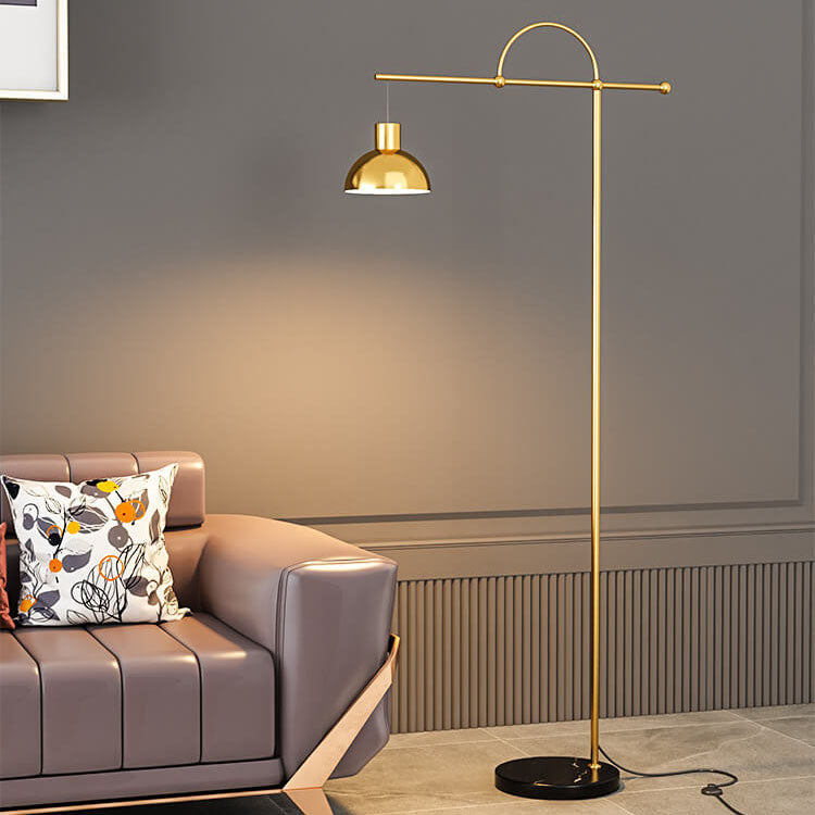 Fishing Rod Dome Floor Lamp