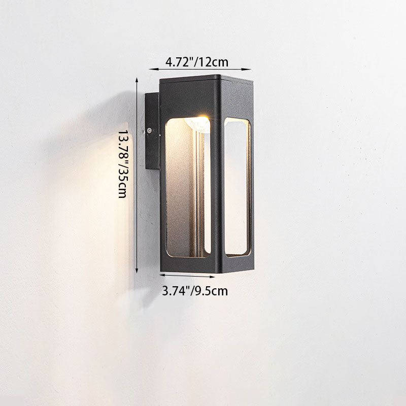 Rectangle Aluminum Patio Outdoor Light