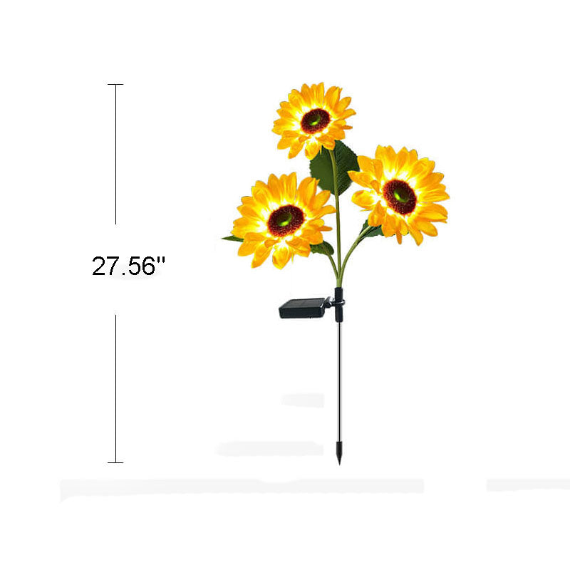 Sunflower Lawn Decorative Ground Outdoor Light