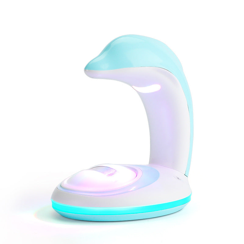Dolphin Projection Rainbow Night Table Lamp
