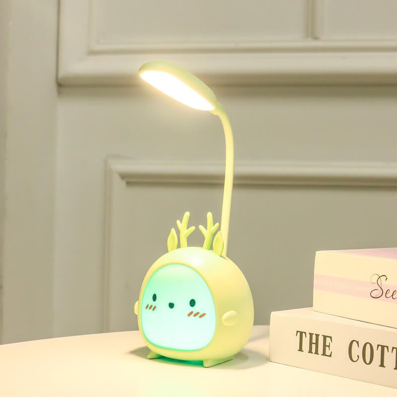 Cartoon Animal Student Charging Table Lamp