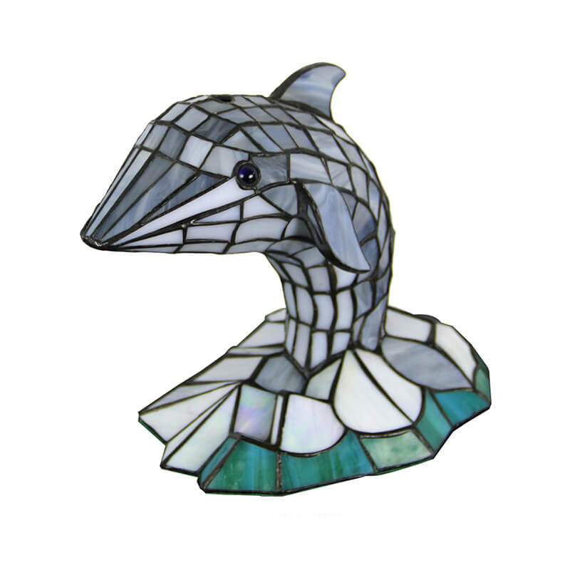 Animal Stained Glass Decorative Table Lamp