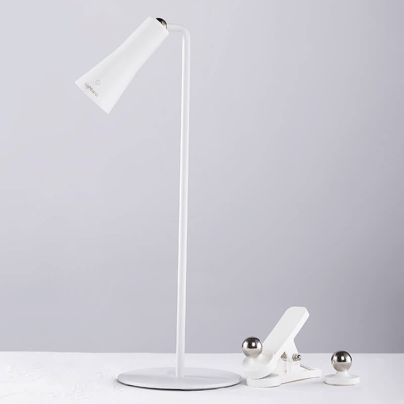 ABS Iron Cone White Table Lamp