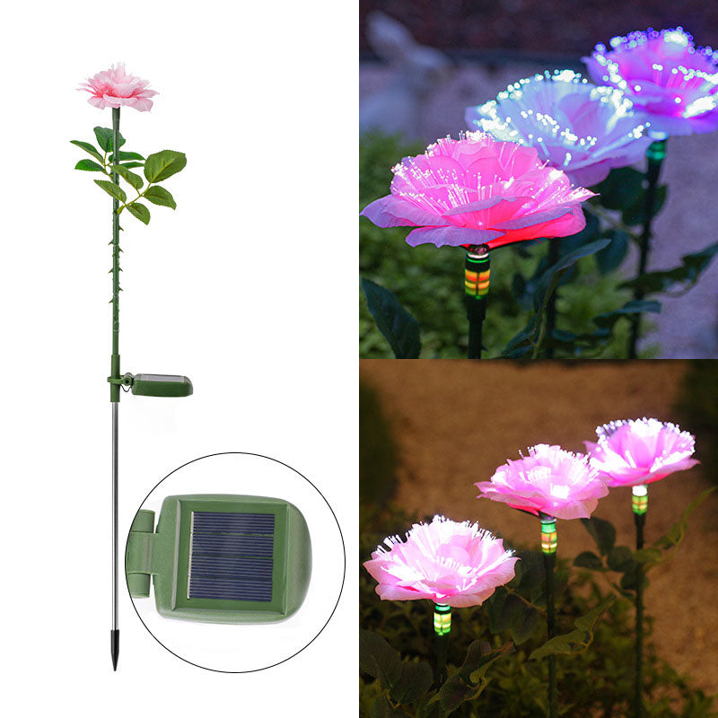 Solar Stainless Steel Fabric Outdoor Light